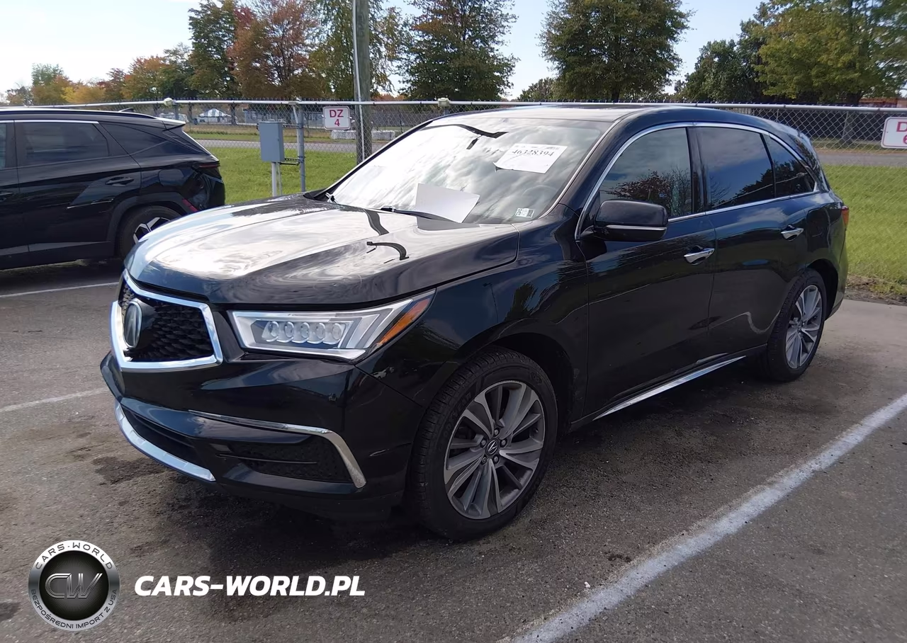 2018 Acura Mdx Technology Package Acurawatch Plus Pkg VIN:5J8YD4H59JL006492 - 2