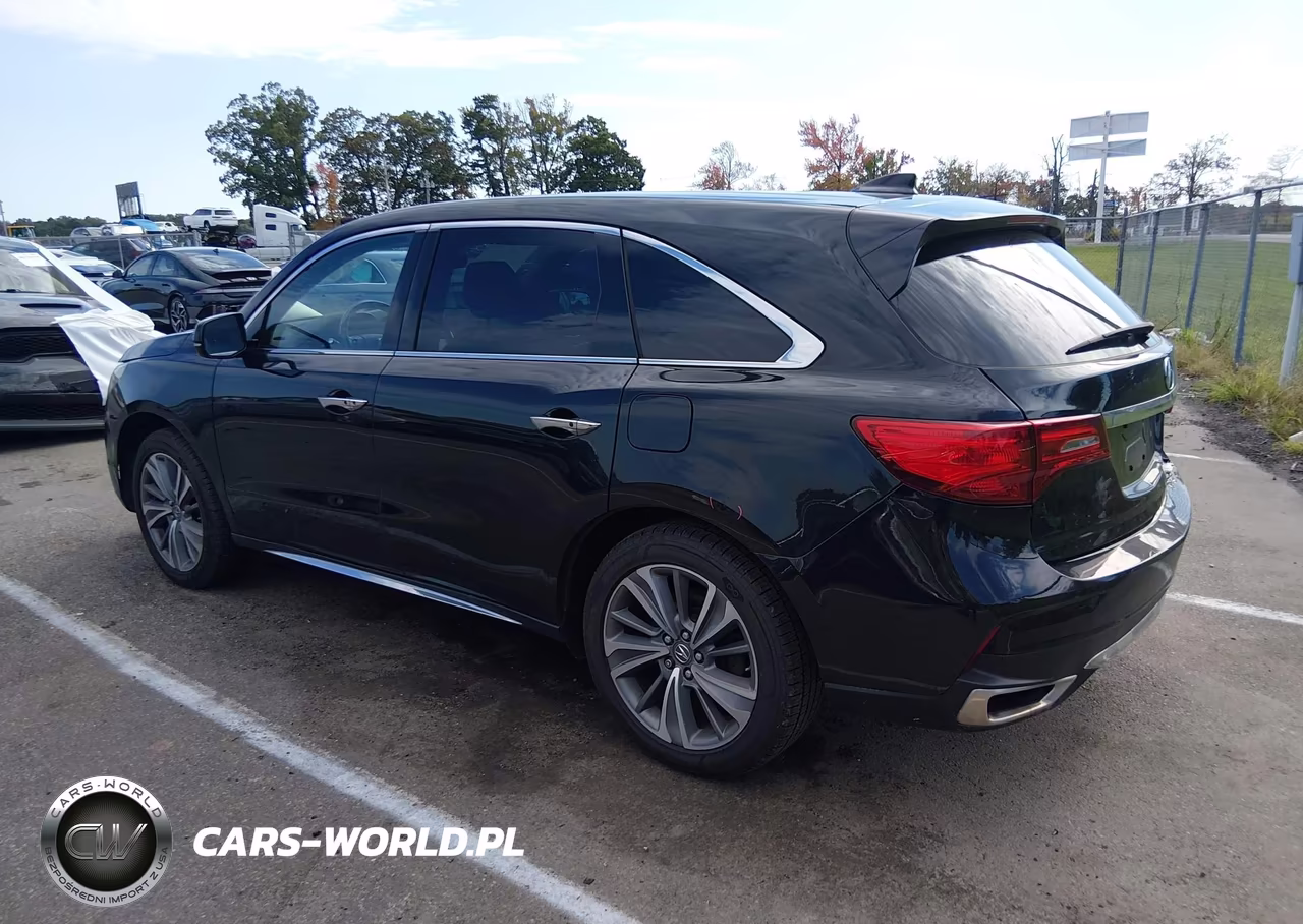 2018 Acura Mdx Technology Package Acurawatch Plus Pkg VIN:5J8YD4H59JL006492 - 3