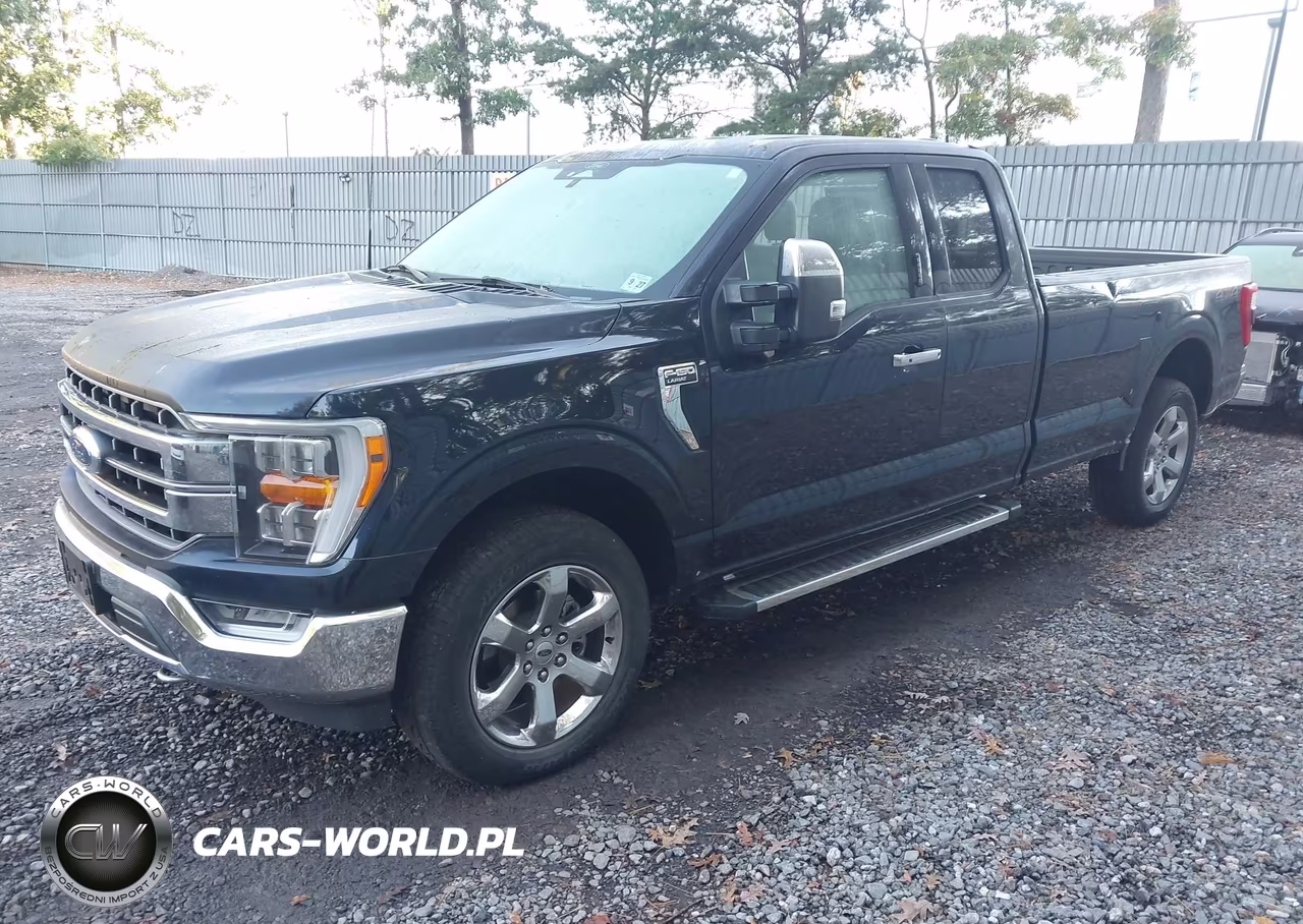 2022 Ford F-150 Lariat VIN:1FTFX1E54NKE37205 - 2