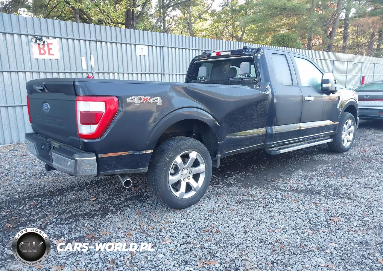 2022 Ford F-150 Lariat VIN:1FTFX1E54NKE37205 - 4