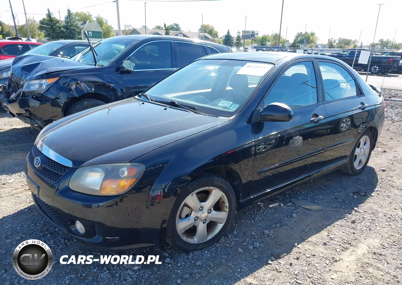 2009 Kia Spectra Sx VIN:KNAFE222395026305 - 2