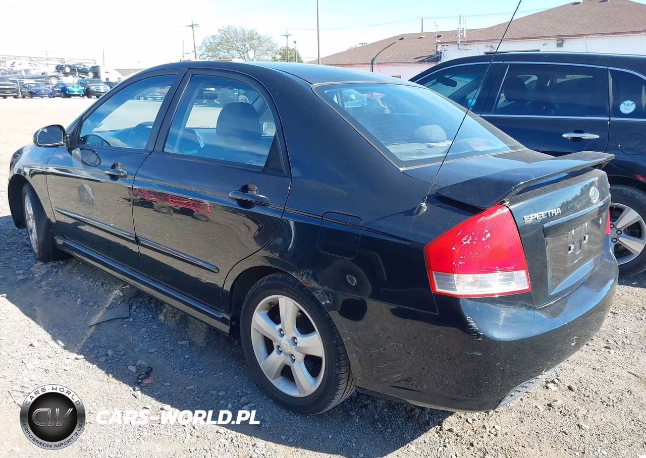 2009 Kia Spectra Sx VIN:KNAFE222395026305 - 3