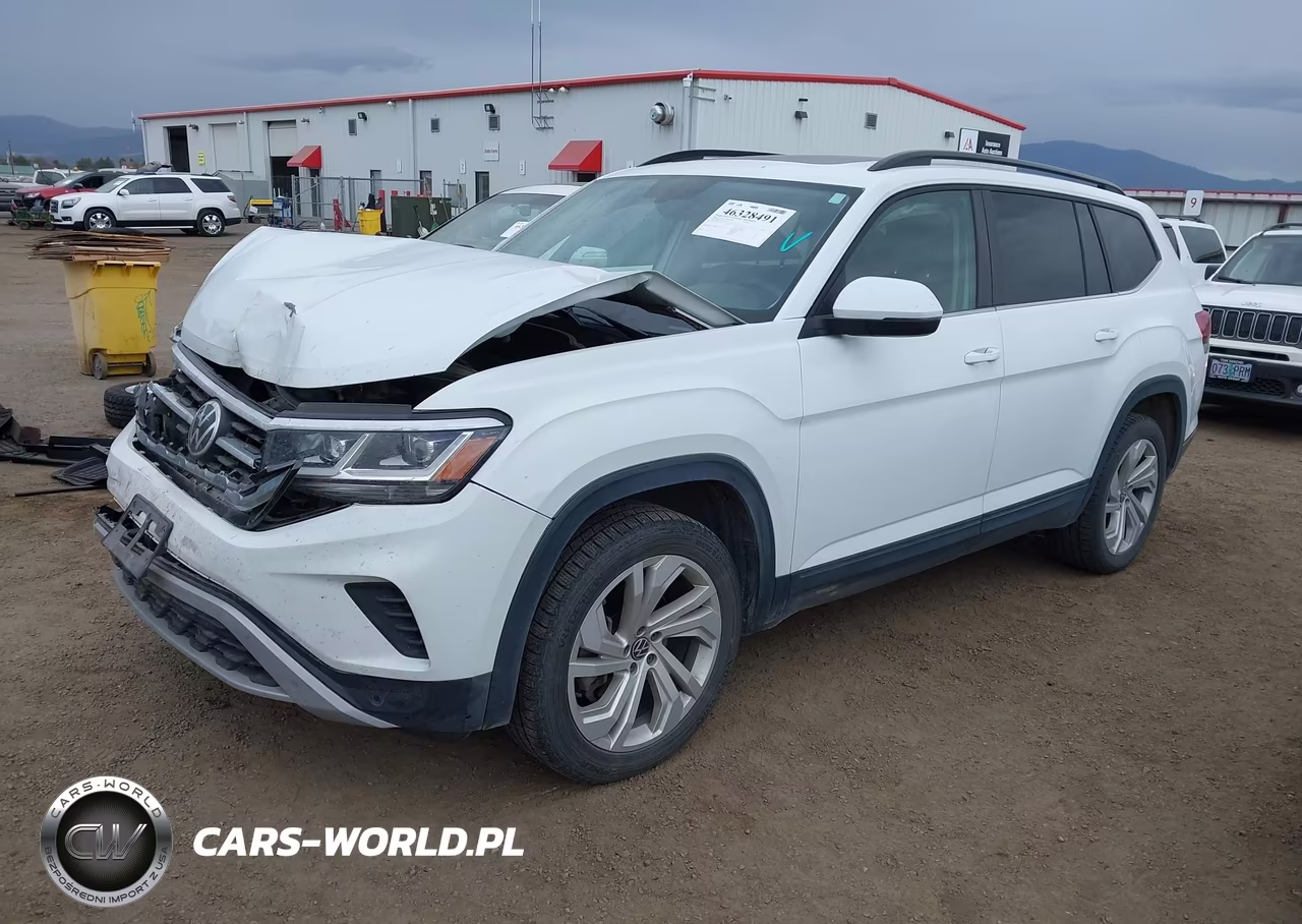 2021 Volkswagen Atlas 3.6L V6 Se W-Technology VIN:1V2KR2CA2MC538362 - 2