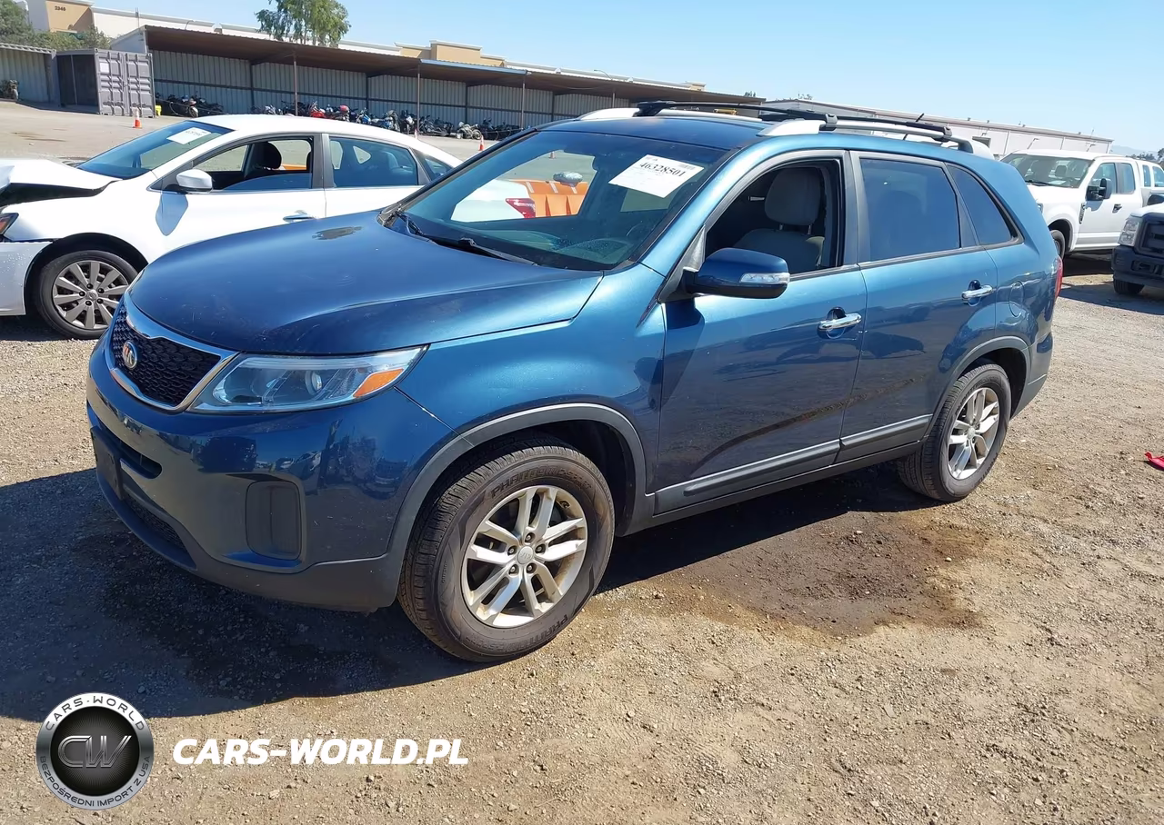 2015 Kia Sorento Lx V6 VIN:5XYKT4A70FG607098 - 2