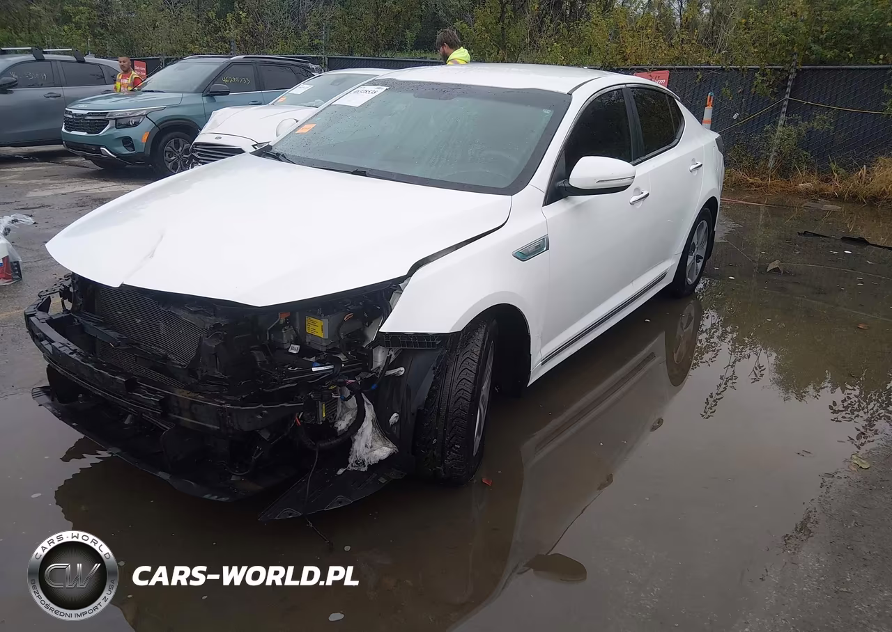 2016 Kia Optima Hybrid VIN:KNAGM4AD1G5096808 - 2