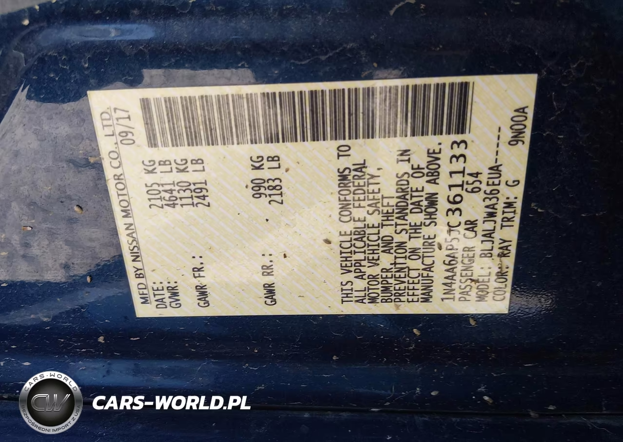 2018 Nissan Maxima 3.5 Sv VIN:1N4AA6AP5JC361133 - 9