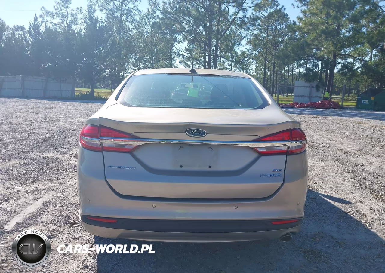 2017 Ford Fusion Hybrid Se VIN:3FA6P0LU1HR337346 - 17