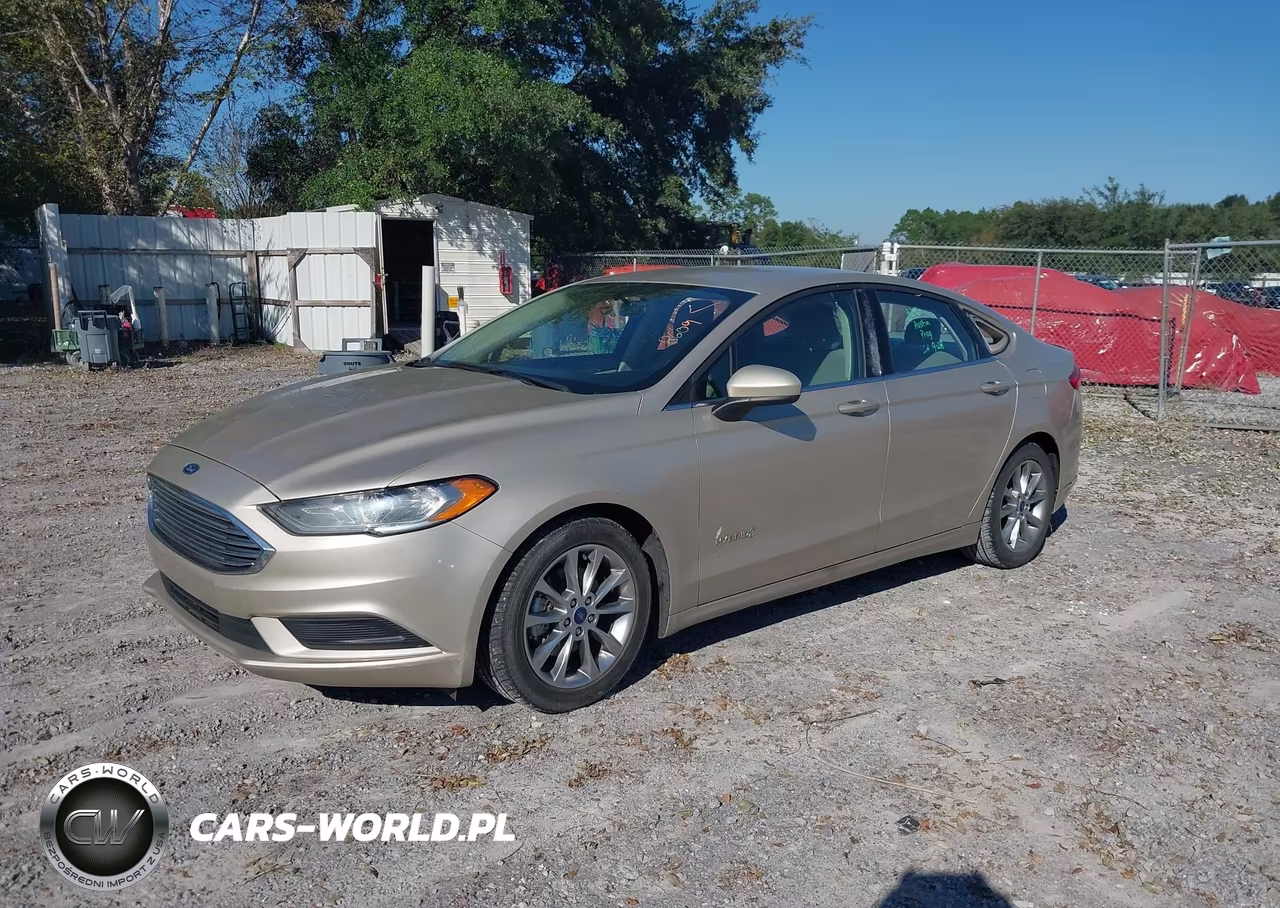 2017 Ford Fusion Hybrid Se VIN:3FA6P0LU1HR337346 - 2
