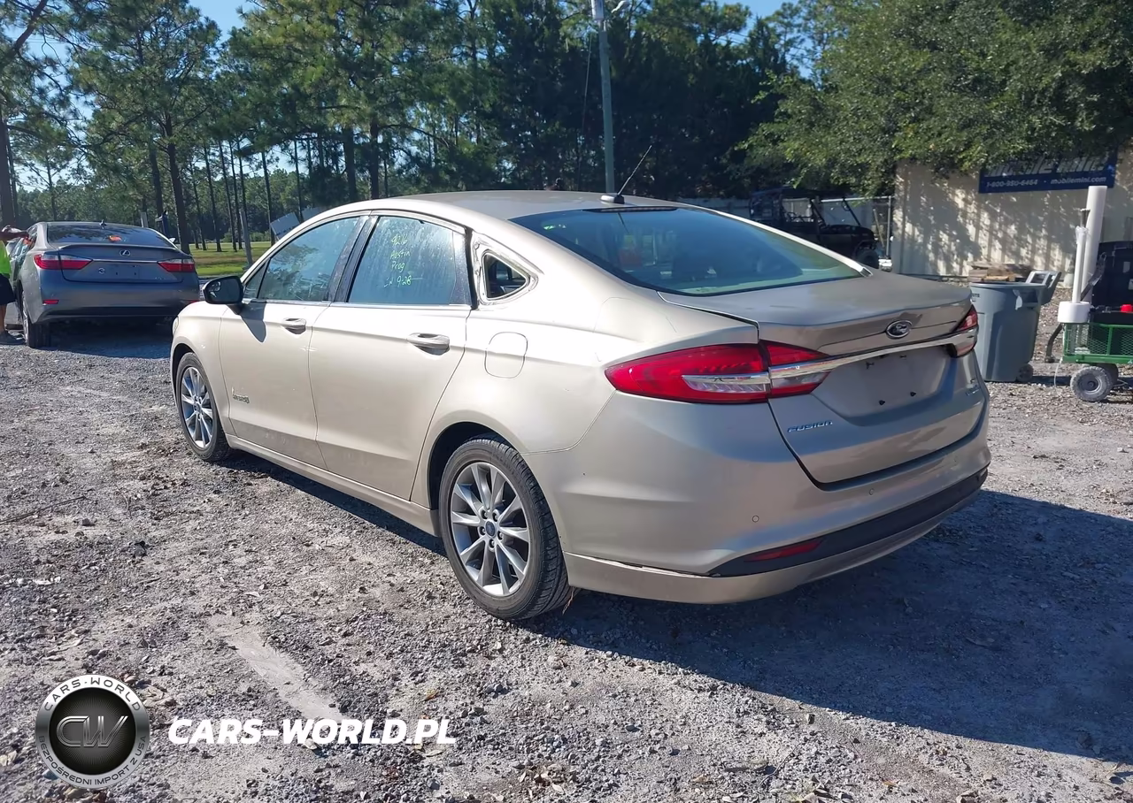2017 Ford Fusion Hybrid Se VIN:3FA6P0LU1HR337346 - 3