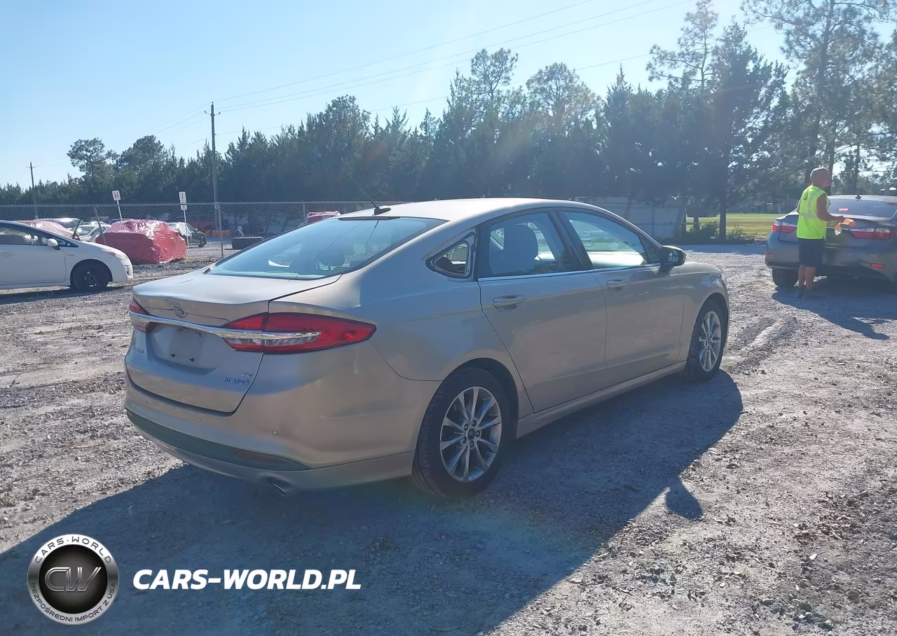 2017 Ford Fusion Hybrid Se VIN:3FA6P0LU1HR337346 - 4