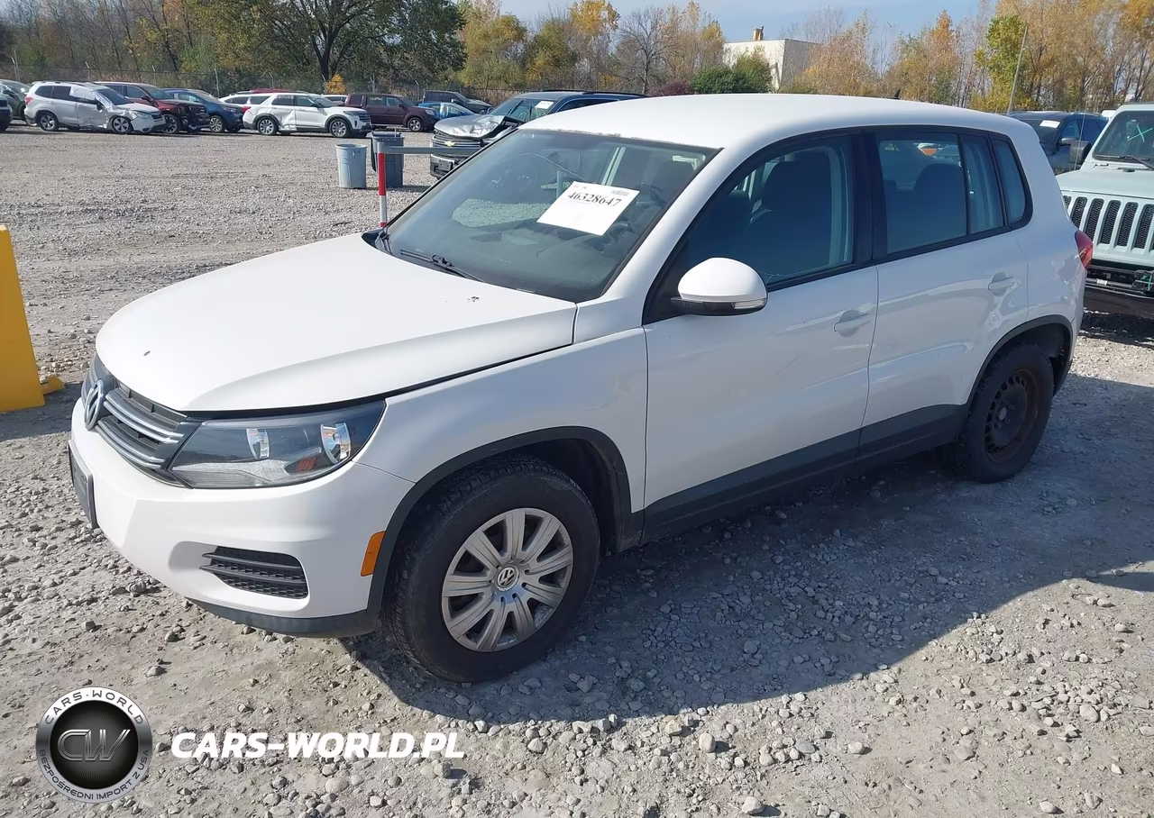 2012 Volkswagen Tiguan S VIN:WVGCV7AX0CW535717 - 2