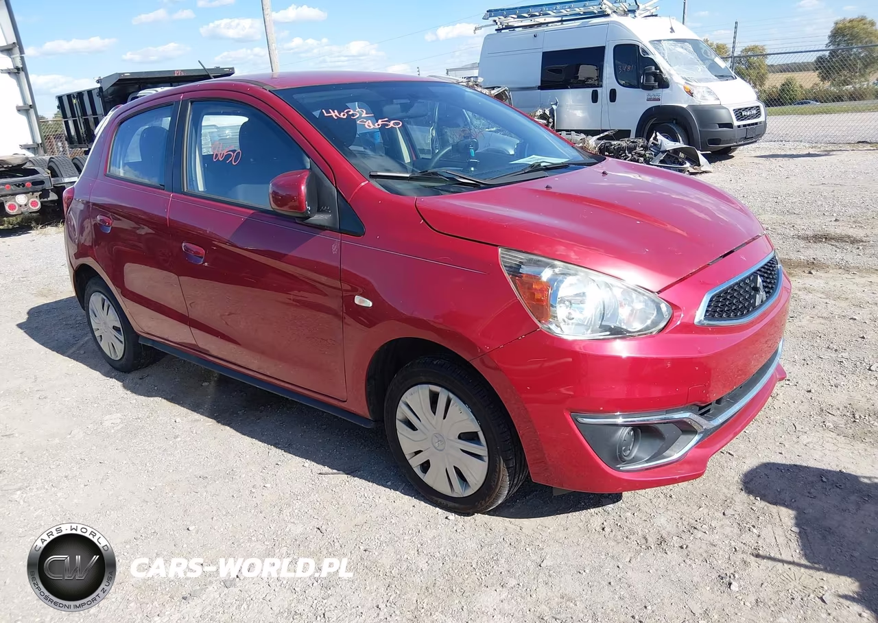 2018 Mitsubishi Mirage Es VIN:ML32A3HJ0JH009467 - 1