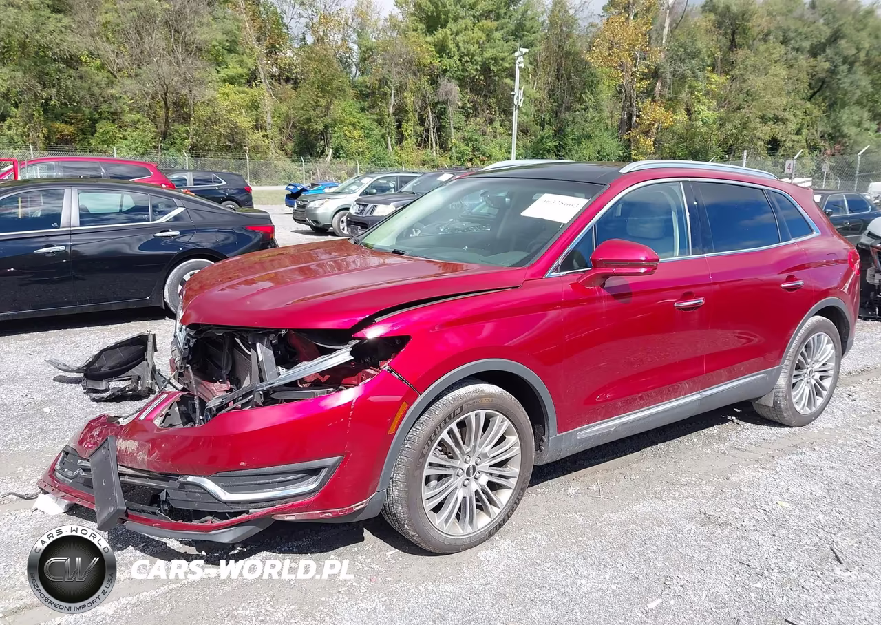 2018 Lincoln Mkx Reserve VIN:2LMPJ6LR3JBL42132 - 2