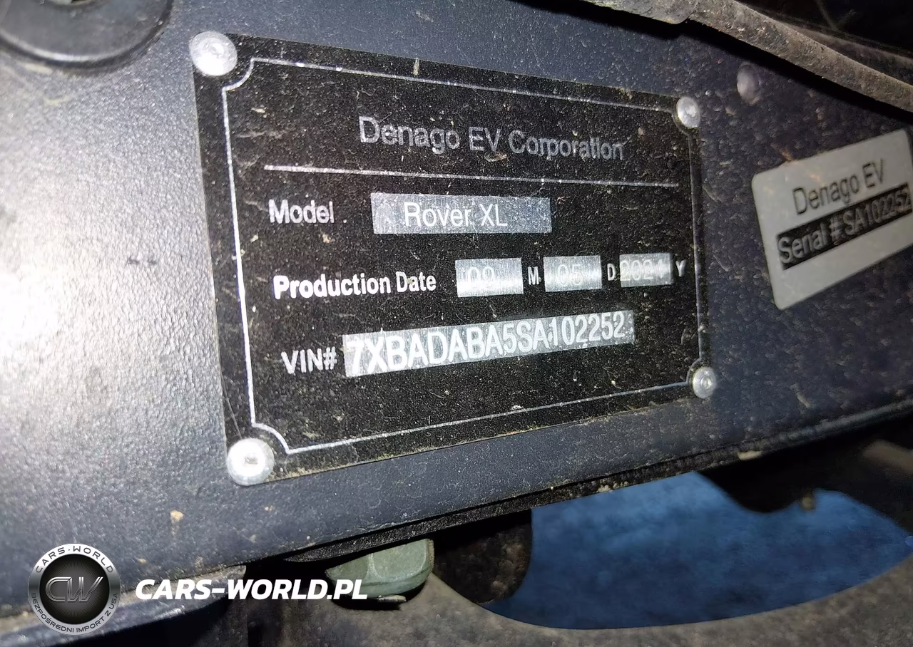 2025 Denago Golf Cart VIN:7XBADABA5SA102252 - 9