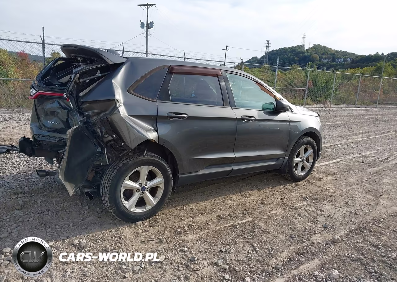 2017 Ford Edge Se VIN:2FMPK4G98HBB35253 - 4