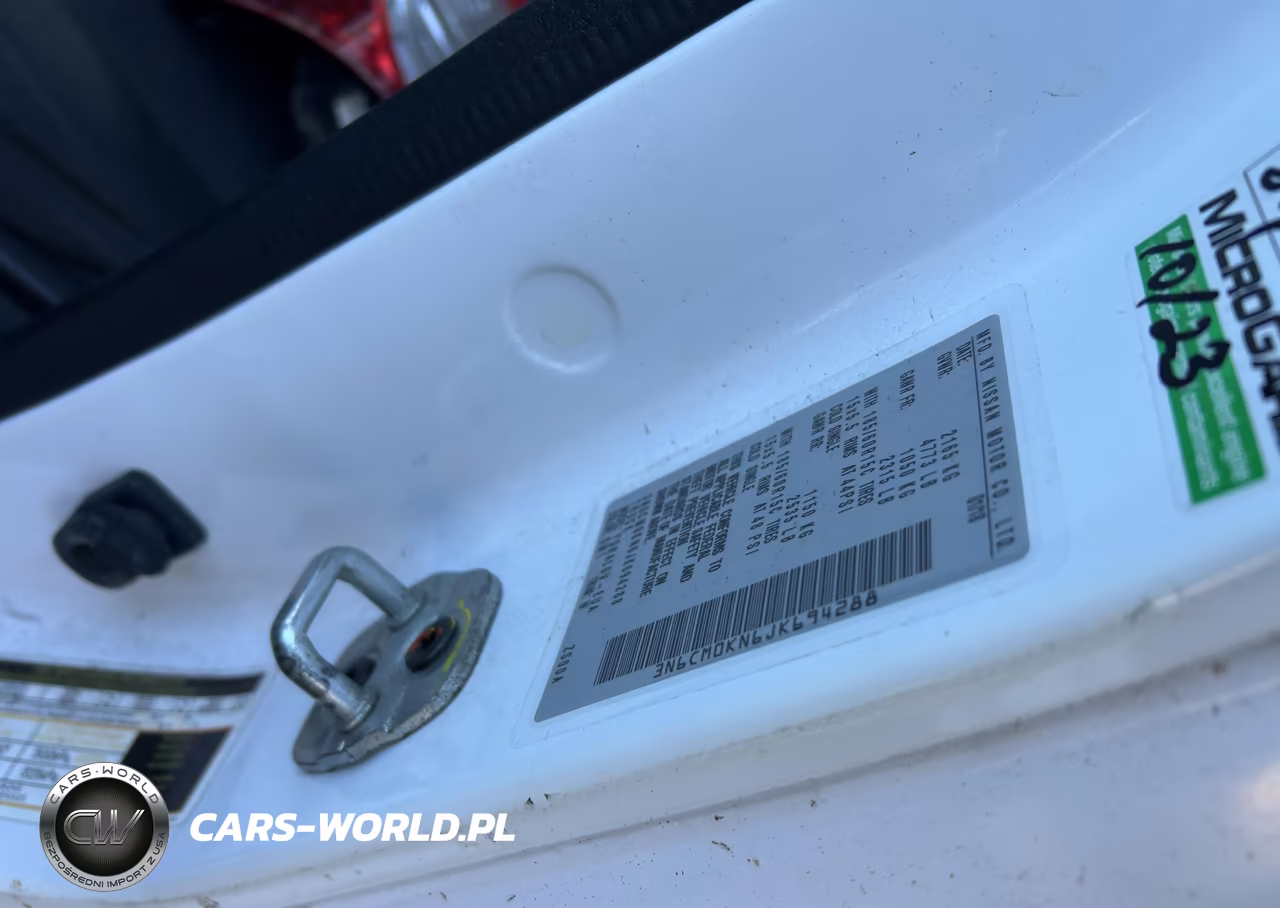 2018 Nissan Nv200 2.5S-2.5Sv VIN:3N6CM0KN6JK694288 - 9