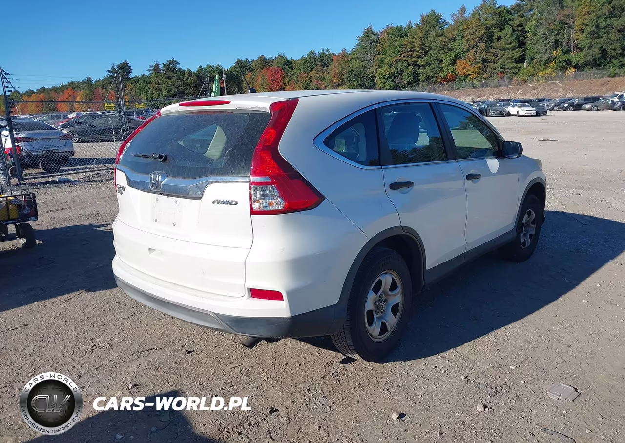 2015 Honda Cr-V Lx VIN:5J6RM4H35FL034521 - 4