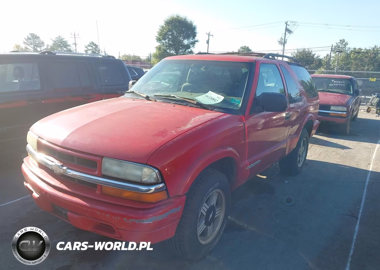 2003 Chevrolet Blazer Ls VIN:1GNCS18X83K185798 - 2