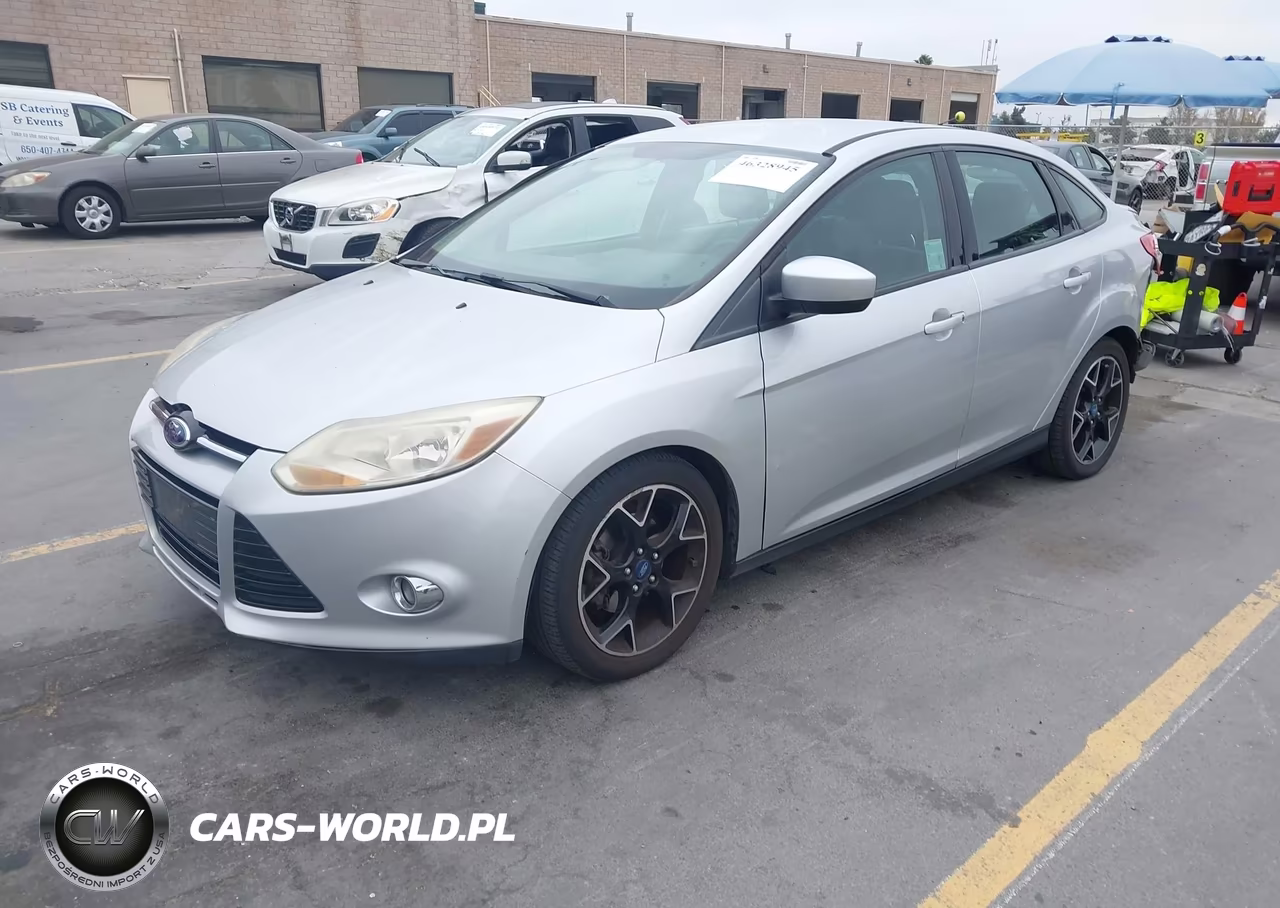 2012 Ford Focus Se VIN:1FAHP3F28CL148687 - 2