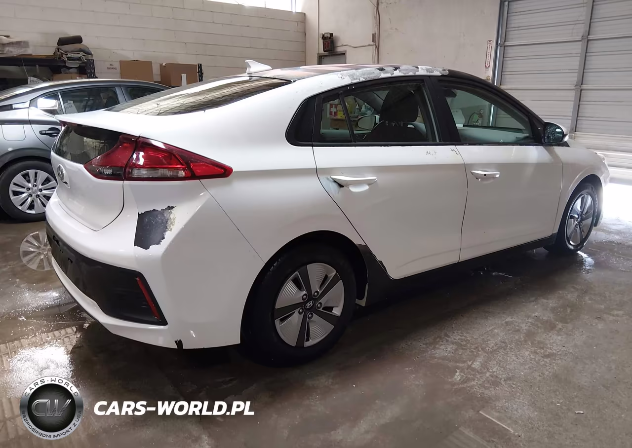 2020 Hyundai Ioniq Hybrid Blue VIN:KMHC65LC6LU220301 - 4
