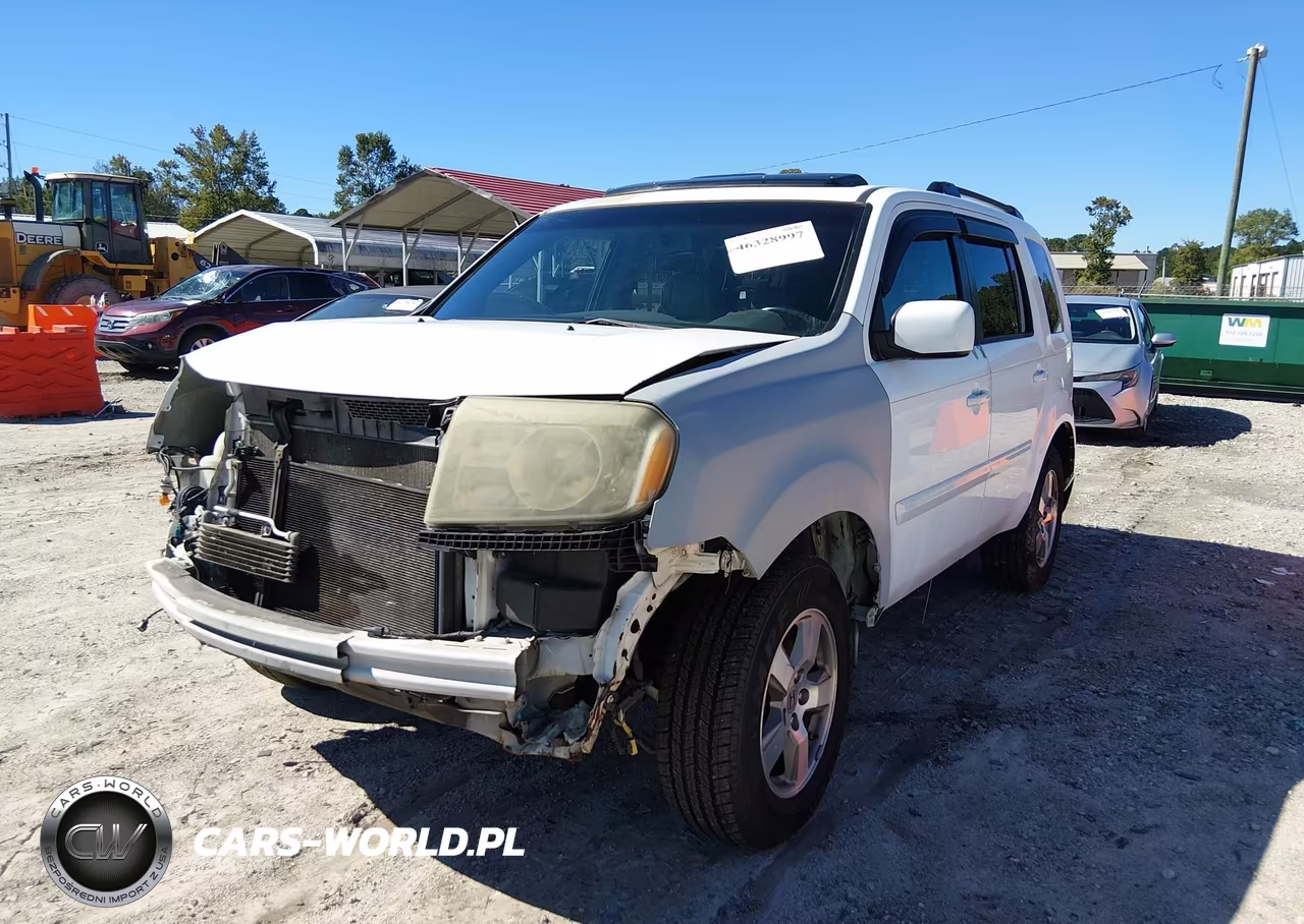 2010 Honda Pilot Ex-L VIN:5FNYF3H51AB011238 - 2