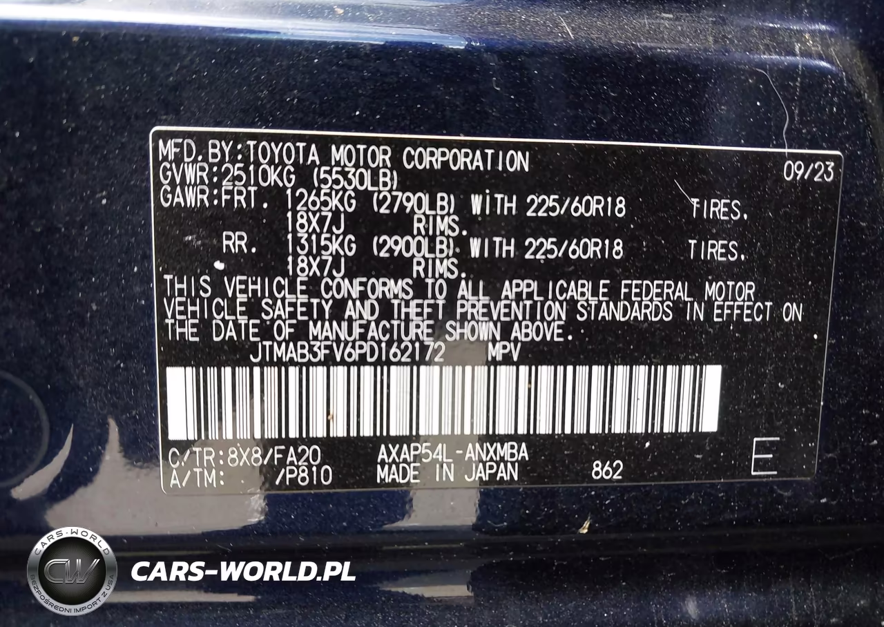 2023 Toyota Rav4 Prime Se VIN:JTMAB3FV6PD162172 - 9