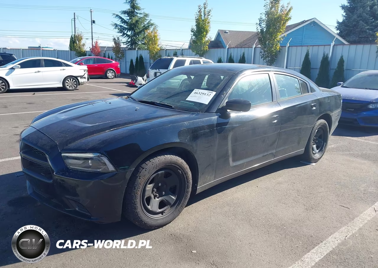 2014 Dodge Charger Police VIN:2C3CDXAT3EH279244 - 2