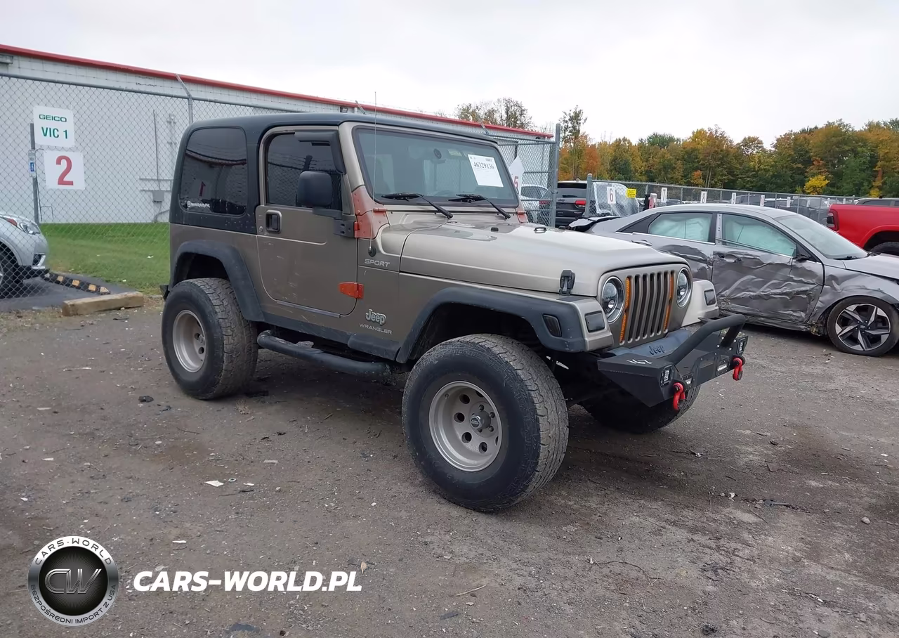 2004 Jeep Wrangler Sport VIN:1J4FA49S74P742132 - 1