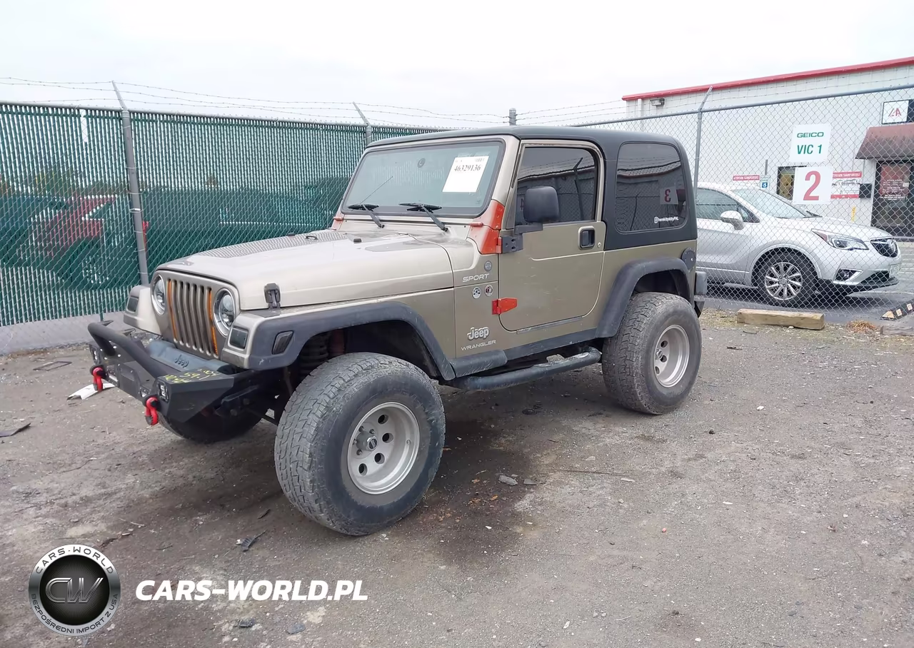 2004 Jeep Wrangler Sport VIN:1J4FA49S74P742132 - 2