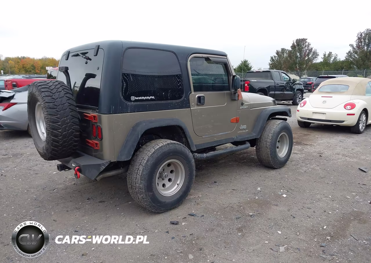 2004 Jeep Wrangler Sport VIN:1J4FA49S74P742132 - 4