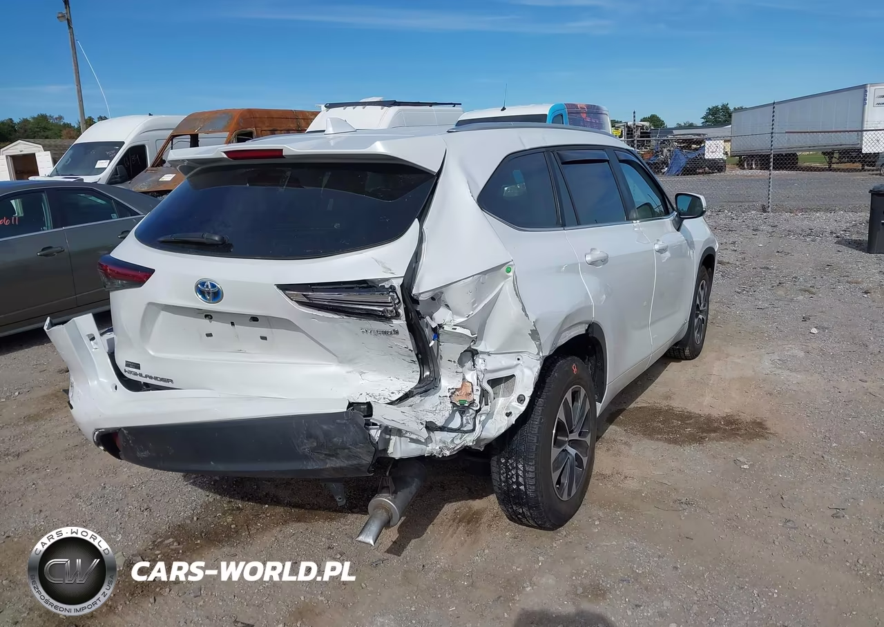 2023 Toyota Highlander Hybrid Xle-Hybrid Bronze Edition VIN:5TDKBRCH6PS578782 - 4