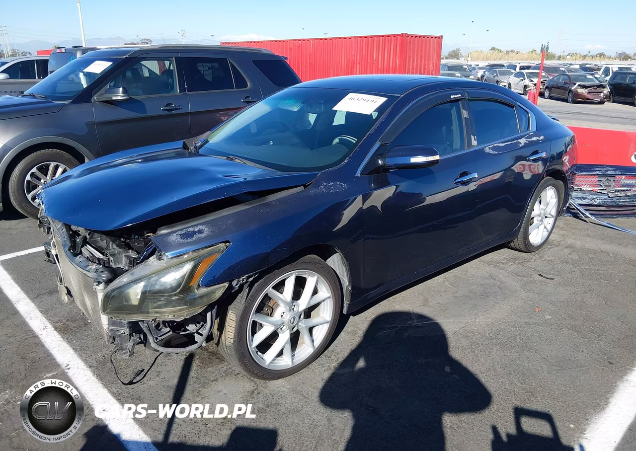 2009 Nissan Maxima 3.5 Sv VIN:1N4AA51E99C828185 - 2