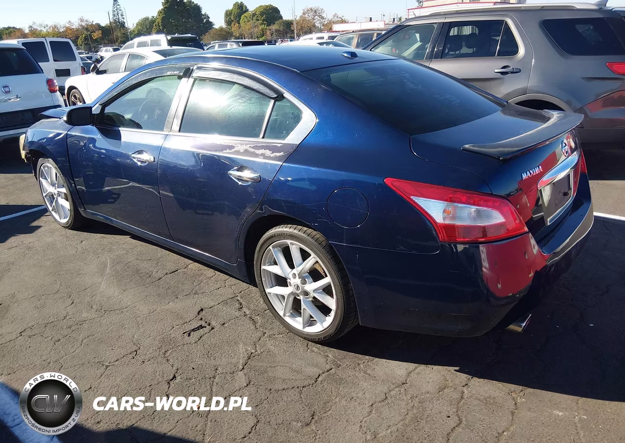 2009 Nissan Maxima 3.5 Sv VIN:1N4AA51E99C828185 - 3