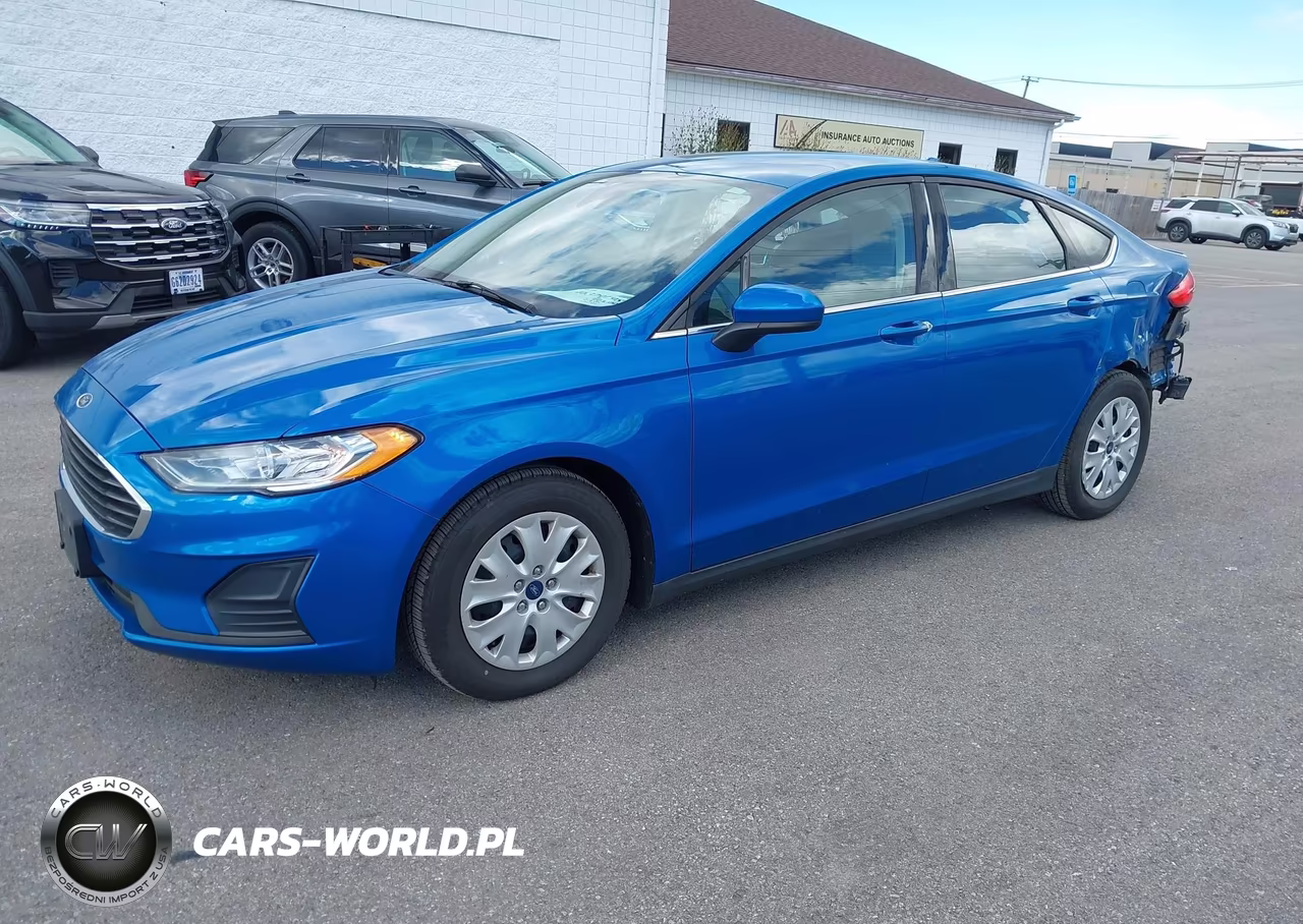 2020 Ford Fusion S VIN:3FA6P0G75LR234329 - 2