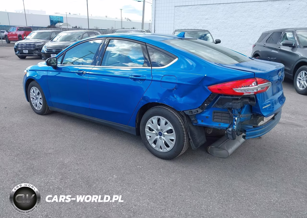 2020 Ford Fusion S VIN:3FA6P0G75LR234329 - 3
