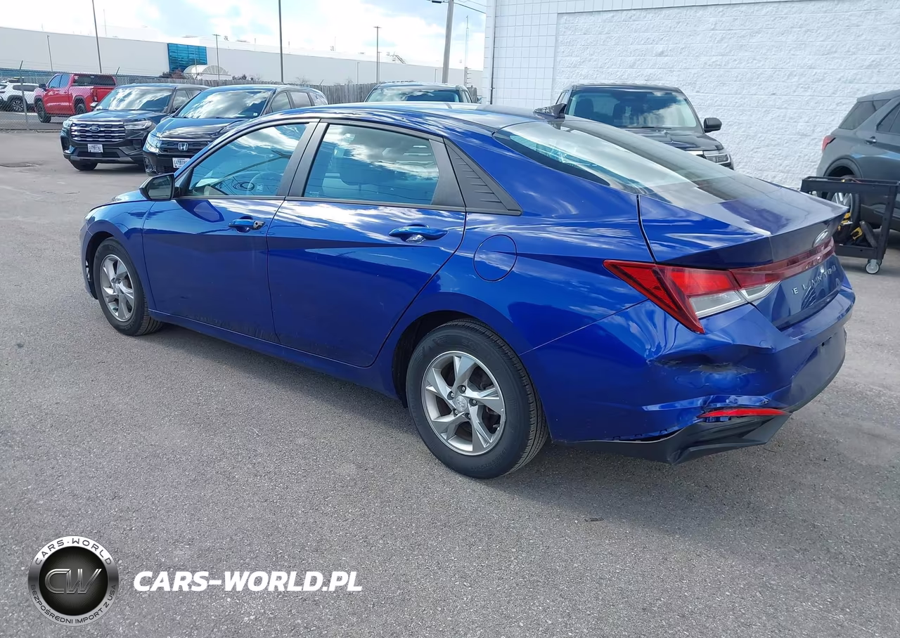 2021 Hyundai Elantra Se VIN:5NPLL4AG3MH049399 - 3