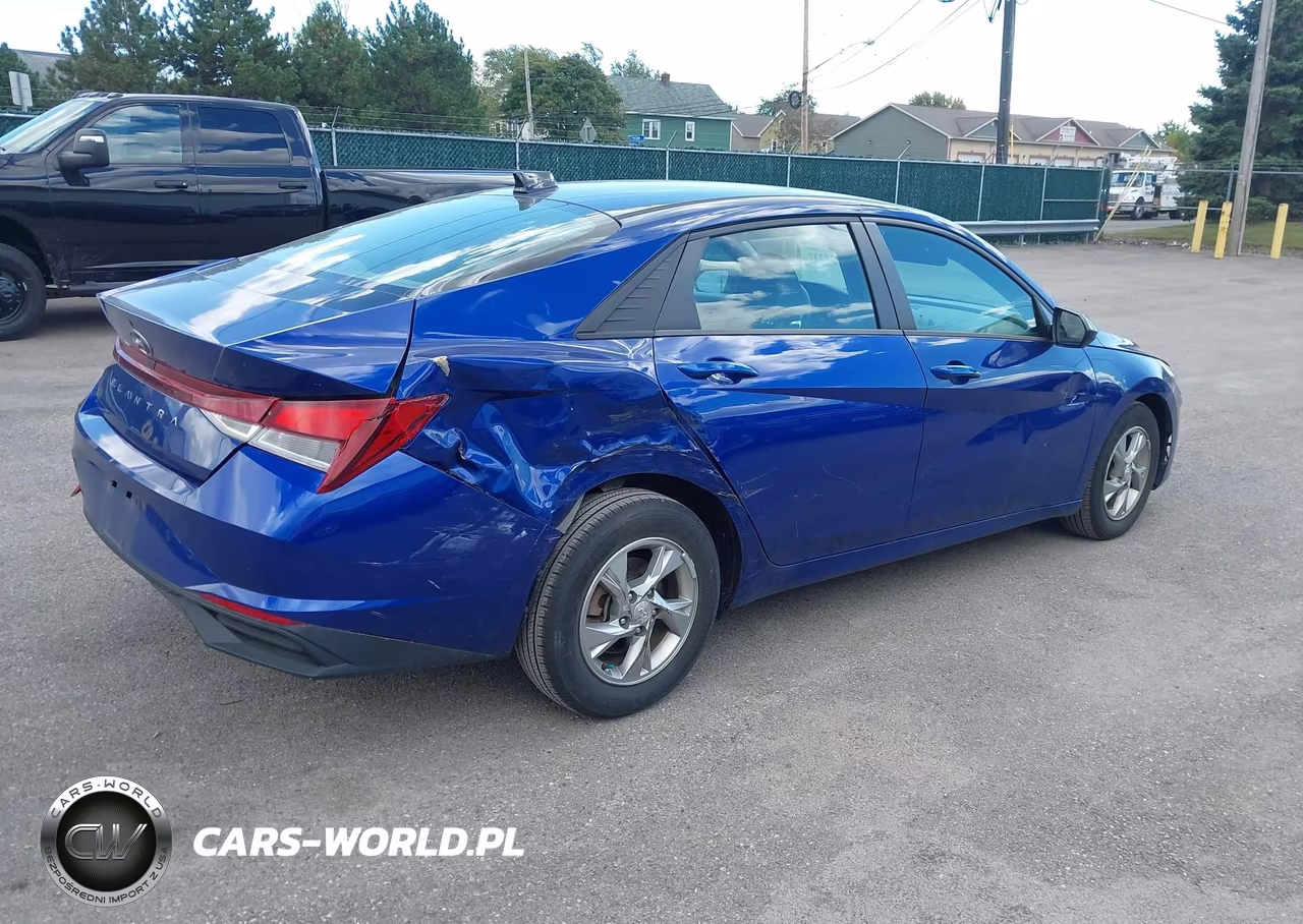 2021 Hyundai Elantra Se VIN:5NPLL4AG3MH049399 - 4