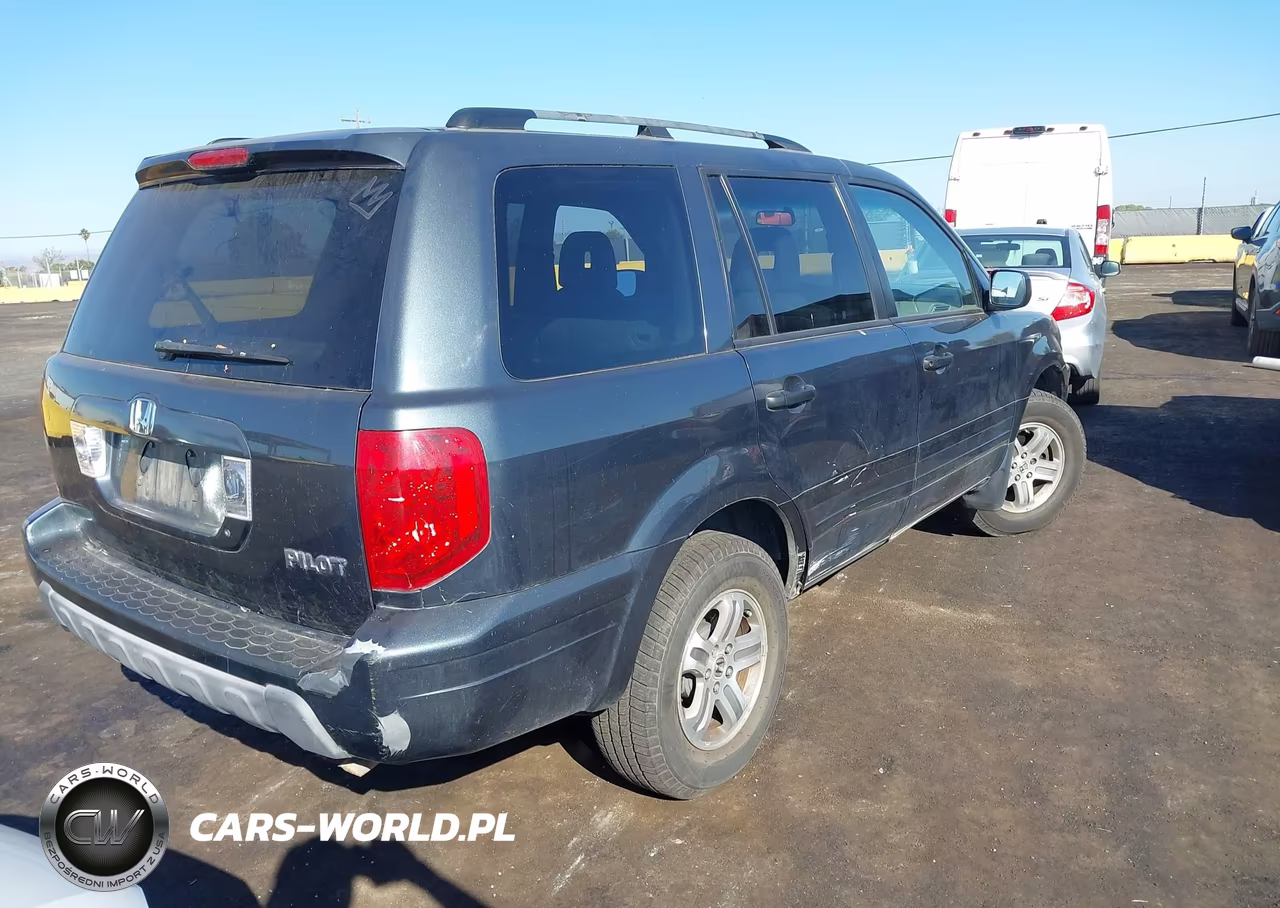 2004 Honda Pilot Ex-L VIN:2HKYF18524H500404 - 4