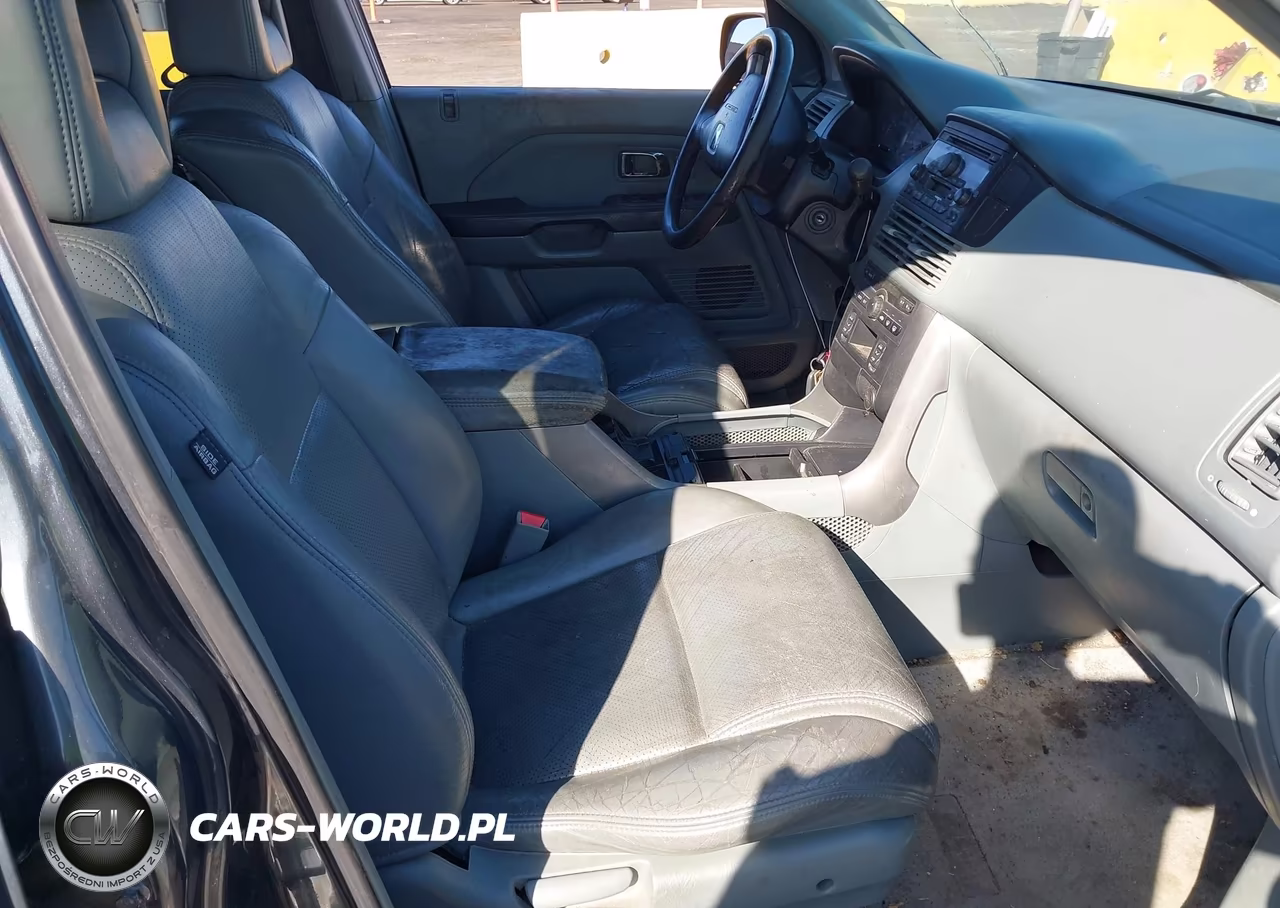 2004 Honda Pilot Ex-L VIN:2HKYF18524H500404 - 5