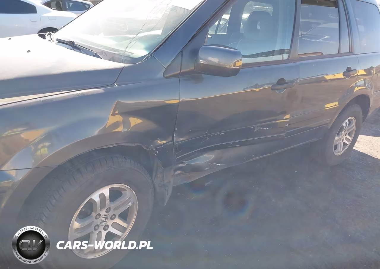 2004 Honda Pilot Ex-L VIN:2HKYF18524H500404 - 6