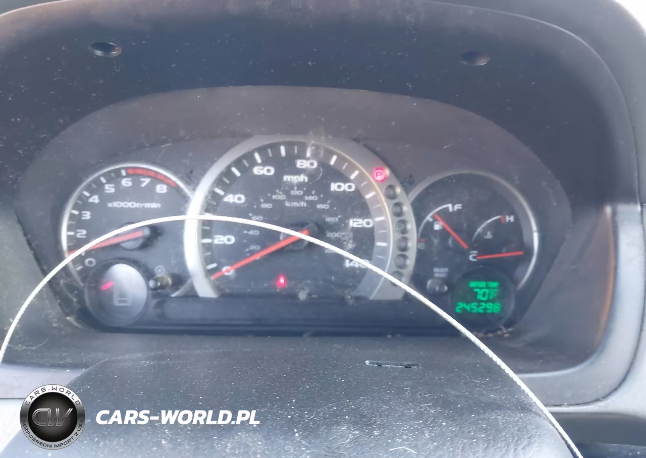 2004 Honda Pilot Ex-L VIN:2HKYF18524H500404 - 7