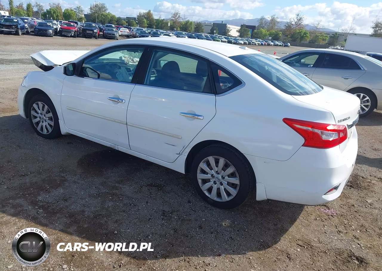 2016 Nissan Sentra Sv VIN:3N1AB7AP5GL672378 - 3