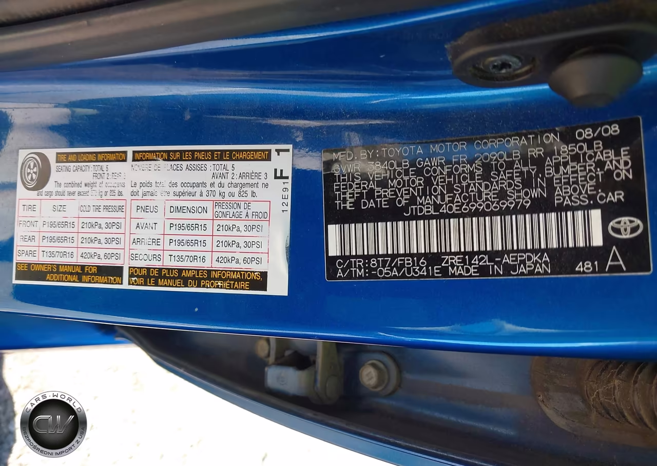 2009 Toyota Corolla Le VIN:JTDBL40E699069979 - 9