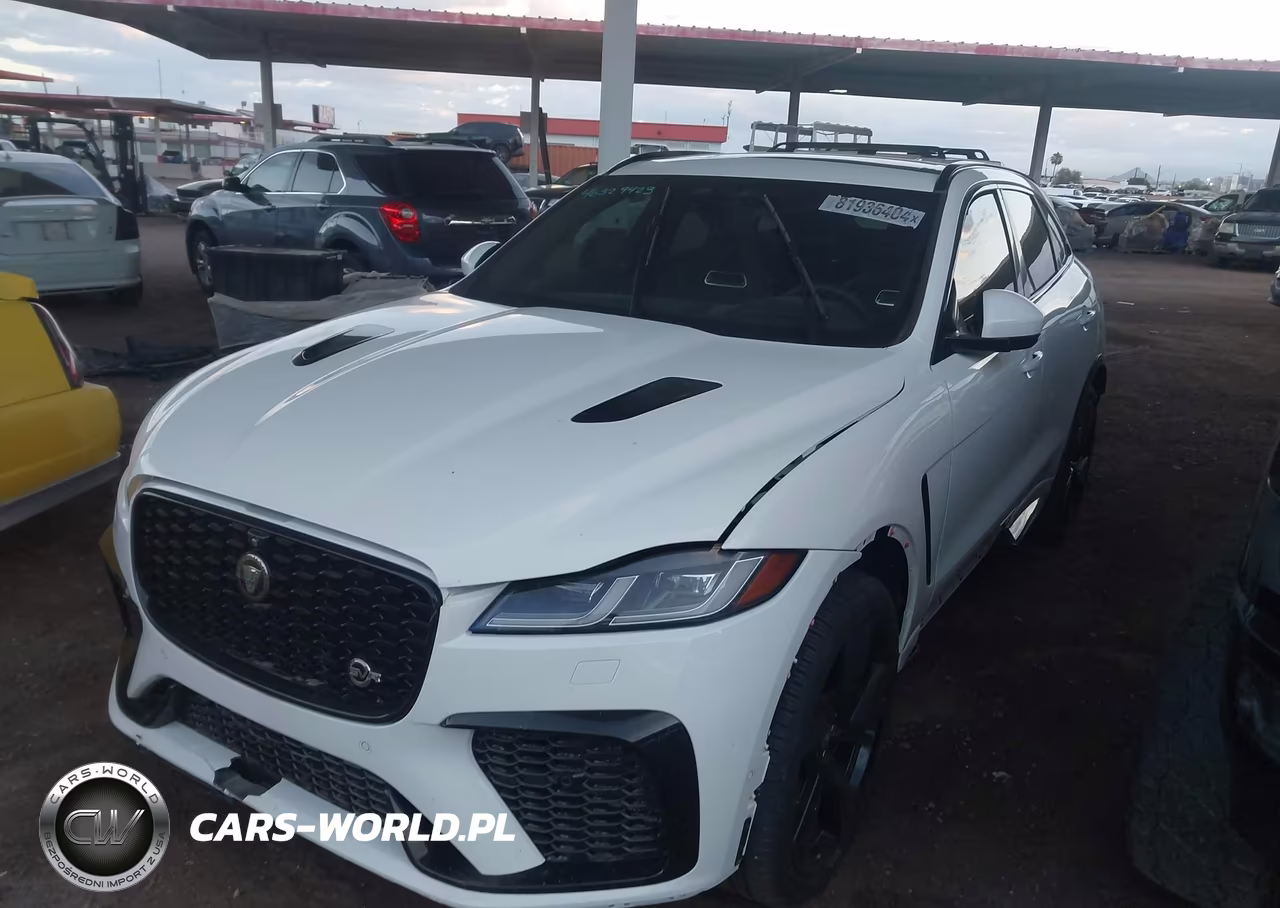 2022 Jaguar F-Pace Svr P550 Awd Automatic VIN:SADCZ2EE5NA702372 - 2