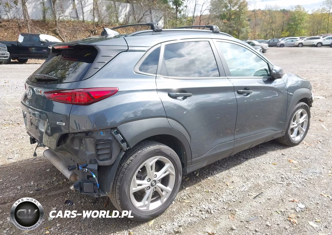 2022 Hyundai Kona Sel VIN:KM8K6CAB8NU820122 - 4
