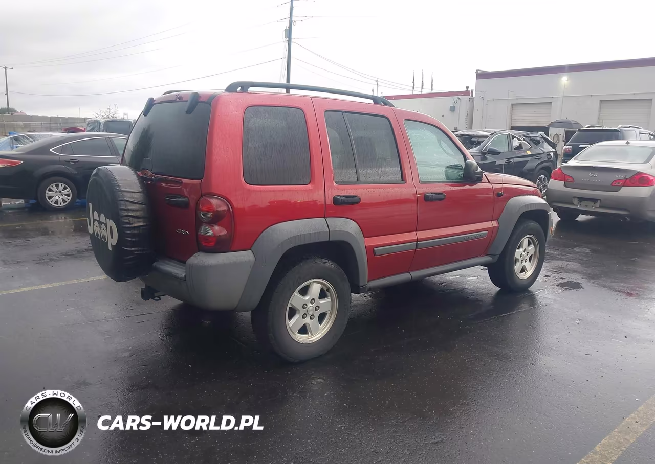 2005 Jeep Liberty Sport VIN:1J4GL48545W696003 - 4