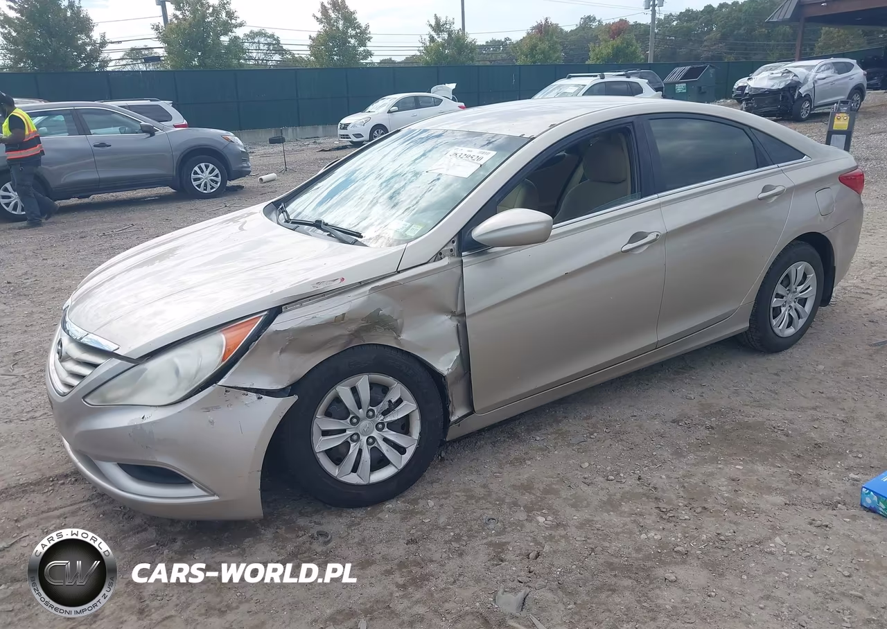 2011 Hyundai Sonata Gls VIN:5NPEB4AC9BH182772 - 2