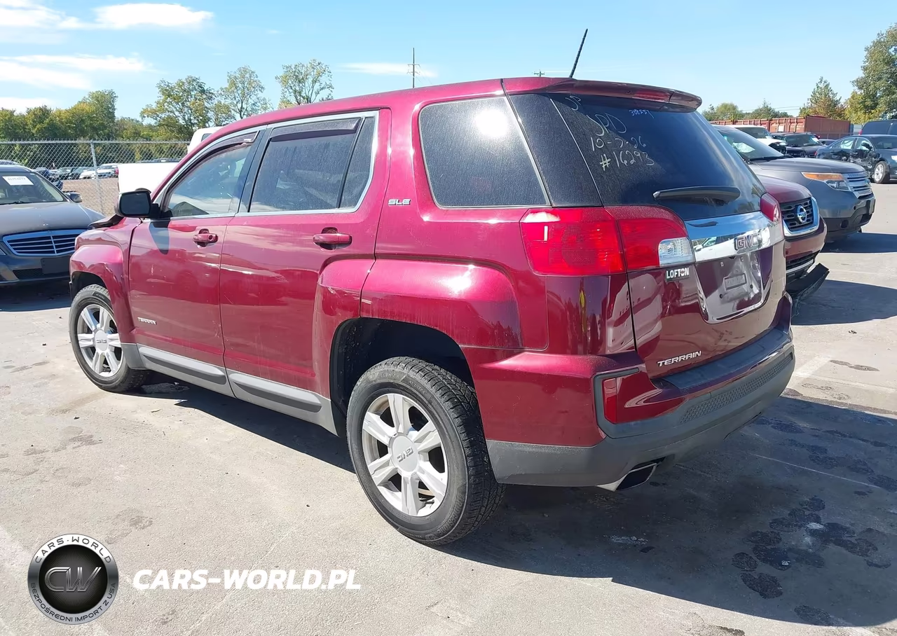 2016 GMC Terrain Sle-1 VIN:2GKALMEK8G6308651 - 3
