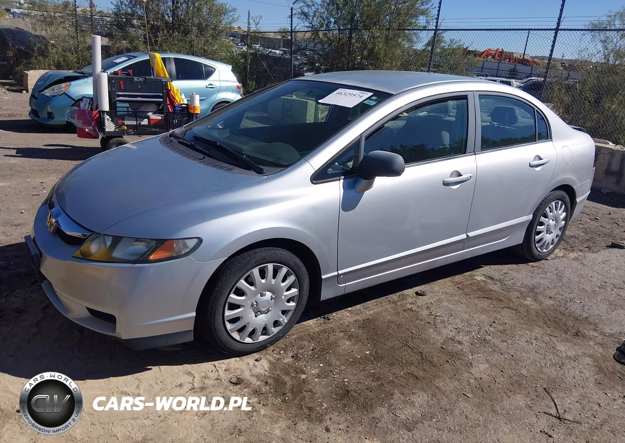 2009 Honda Civic Lx VIN:1HGFA155X9L008119 - 2
