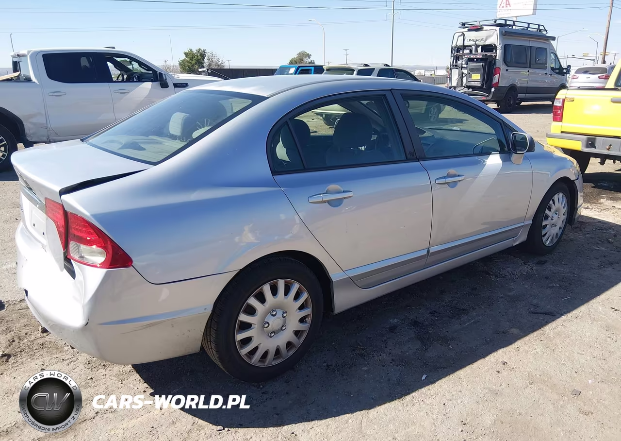 2009 Honda Civic Lx VIN:1HGFA155X9L008119 - 4